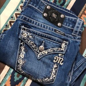 Miss Me boyfriend capris